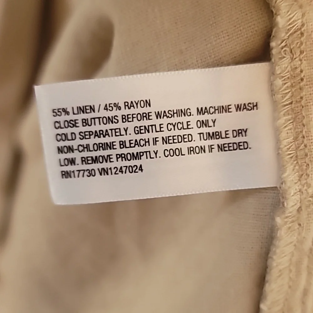 A New Day Linen Blend Spring Coat - Picture 4 of 6